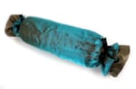 ヤコブ＆フィスバファブリックキャンディー型クッション 美エメラルドブルー 43×Φ16cm
