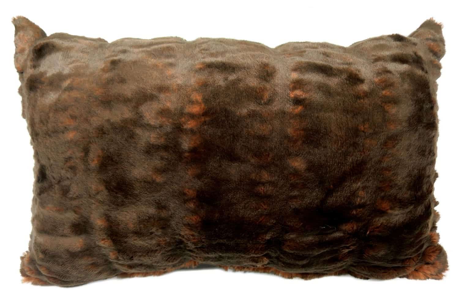 Glamorousファー 横長 クッション 75×48cm 中材付