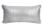 Moonlit Pyramid Silver cushion by Kirkby Design x ELEY KISHIMOTO（イーリー キシモト）fabric クッション 50×25cm 中材付