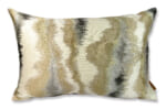 ARMANI/CASA NOLA アルマーニカーザ 総刺繍クッション Gold Nickel 45×30cm 中材付
