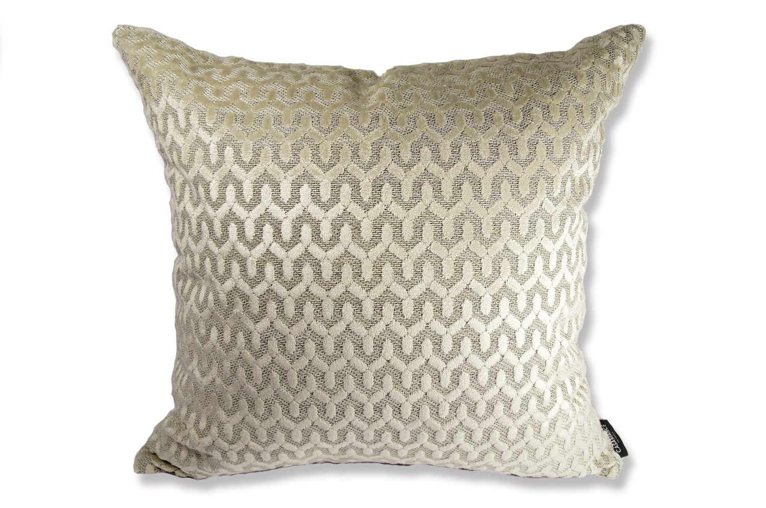 Casamance カサマンス 幾何学クッションカバー グレー No 339 50 50cm