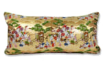 西陣金襴絵巻クッション 60×30cm 中材付
