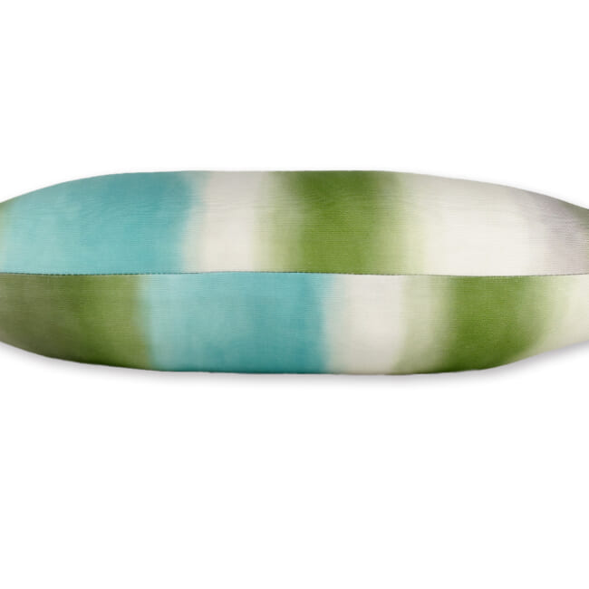 The Mint Gradation ミントグラデーションクッション sun+sun mint 撥水加工 50×24cm 中材付