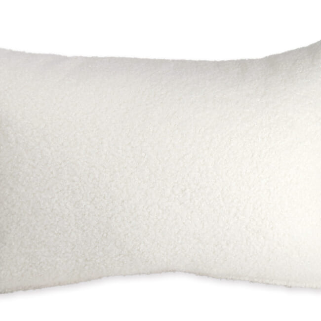 The Fluffy Bouclé フラッフィーブークレ クッション (ホワイト) 45×30cm 中材付