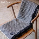 Bunad Blanket (single color) ブーナッド ブランケットシングルカラー Dark Gray