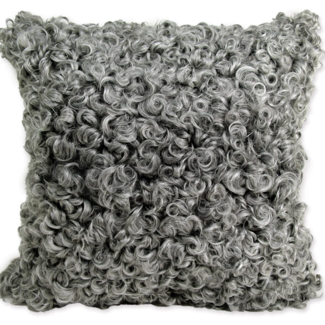 The Gotland Sheep ゴットランドシープクッションカバー (ホワイトグレー) 40×40cm