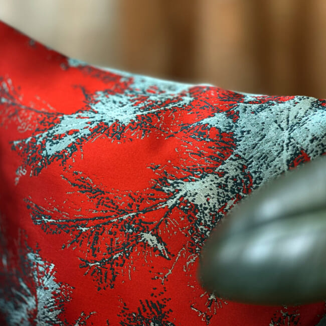 The TALLINN アルマーニカーザ タリン ジャカード クッションカバー【A】 45×45cm