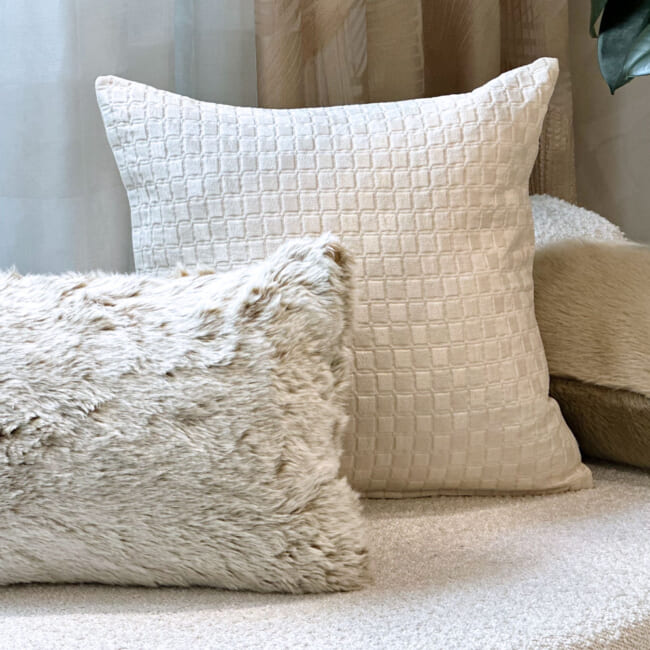 The STOCKHOLM アルマーニカーザ ストックフォルム ジャカード クッションカバー 45×45cm