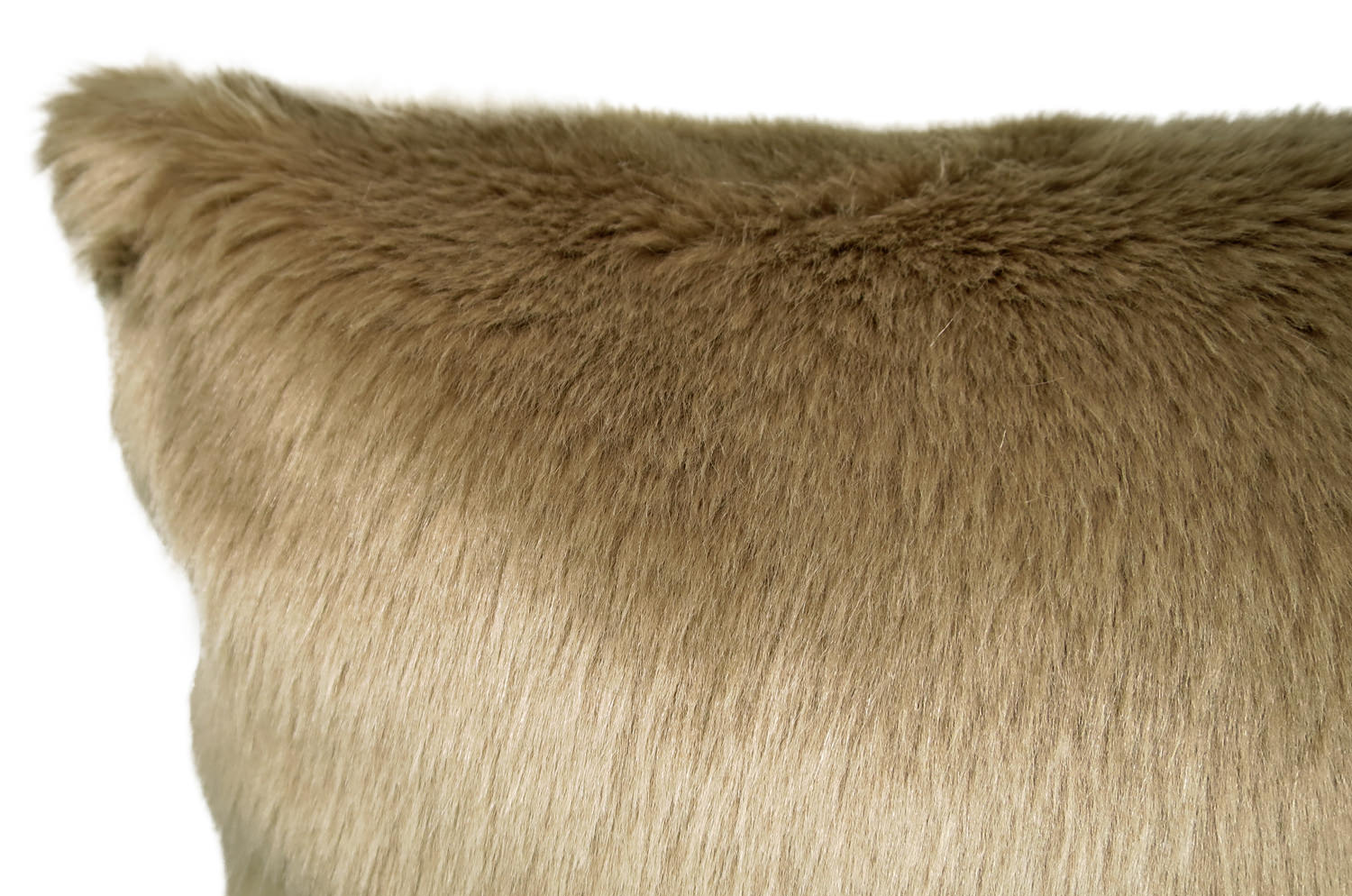 The Heat Luxury ヒートラグジュアリーファー クッションカバー (Camel) 45×45cm