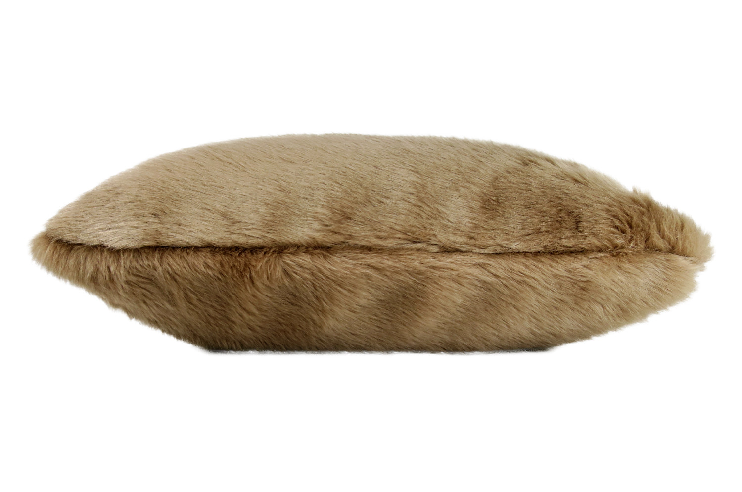 The Heat Luxury ヒートラグジュアリーファー クッション (Camel ) 45×30cm 中材付