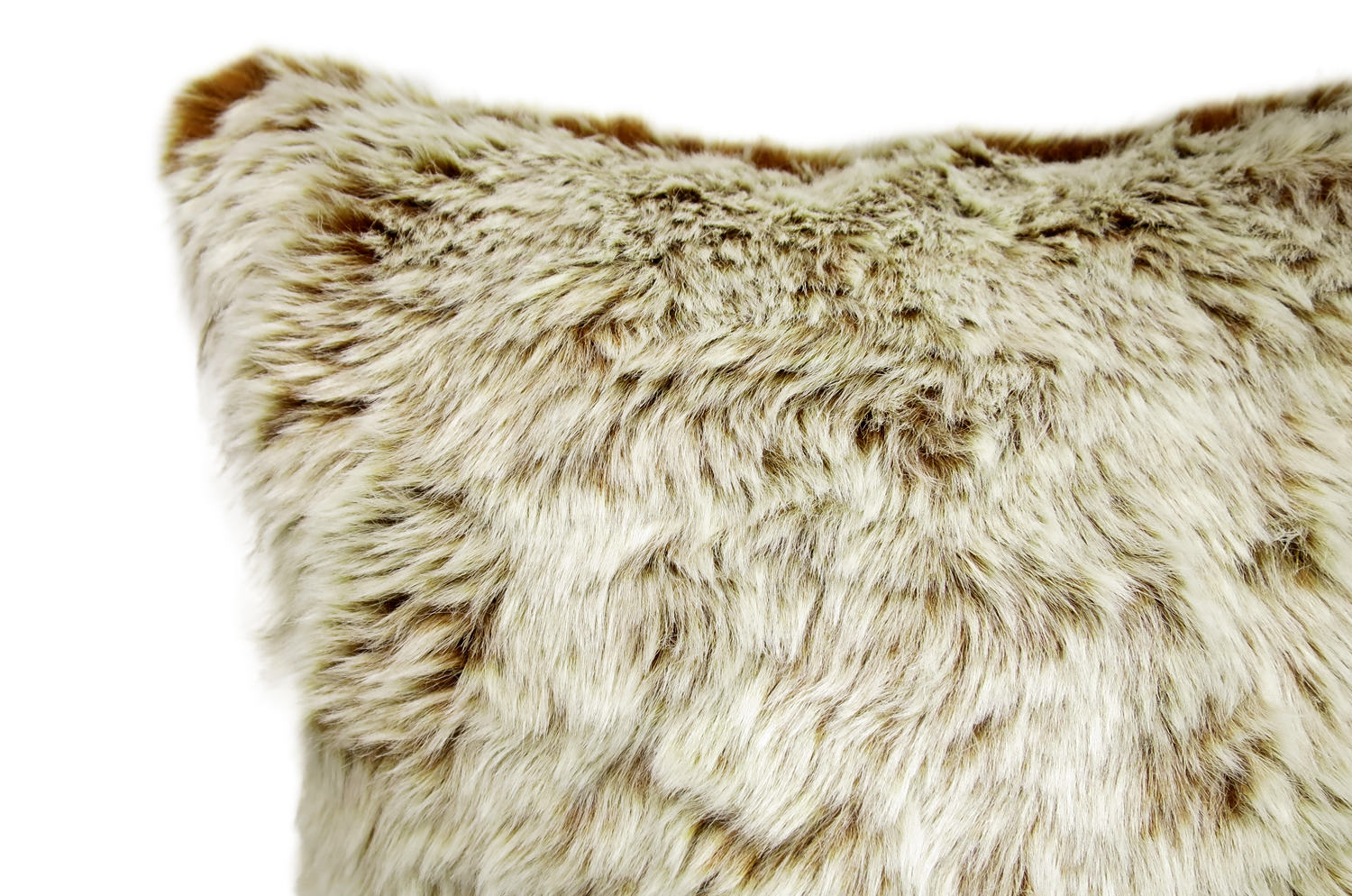 The Snow Top スノートップ エコファークッションカバー（Caramel）40×40cm