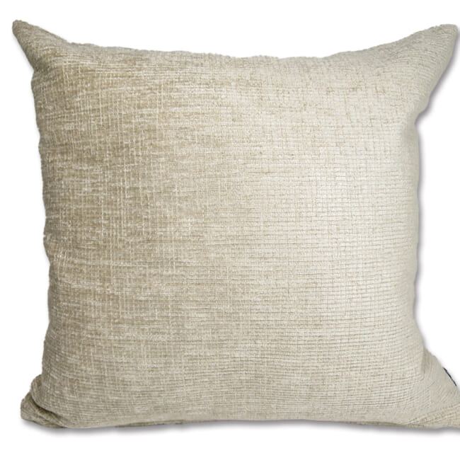 The ROUEN アルマーニカーザ ルーアン ジャカードベルベットクッションカバー(シャンパン) 45×45cm