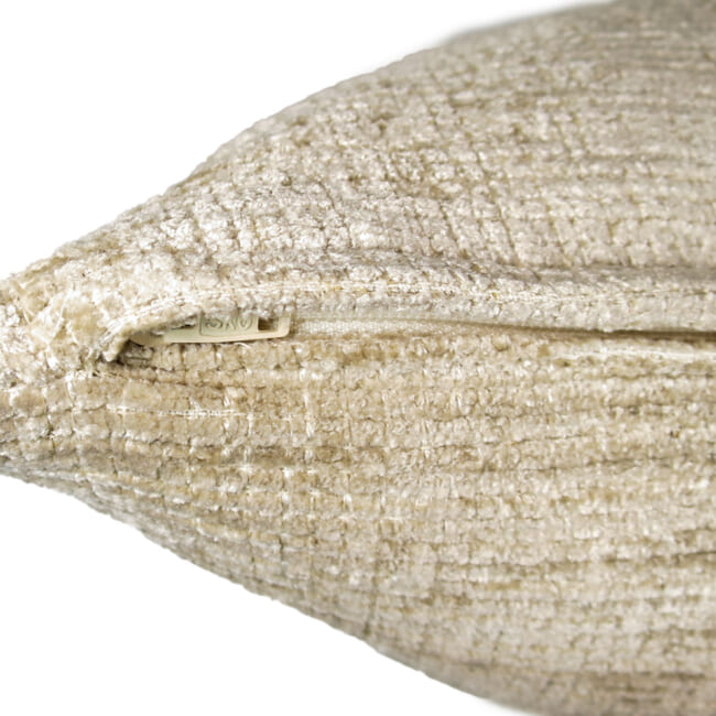 The ROUEN アルマーニカーザ ルーアン ジャカードベルベットクッションカバー(シャンパン) 45×45cm