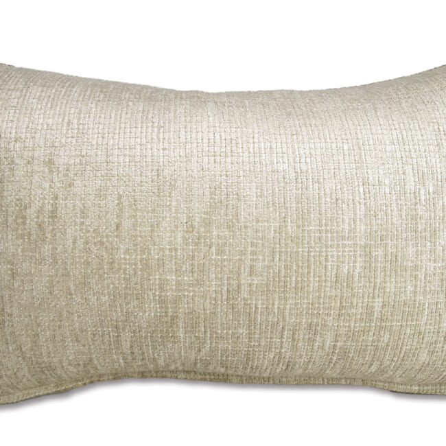 The ROUEN アルマーニカーザ ルーアン ジャカードベルベットクッション(シャンパン) 45×30cm 中材付