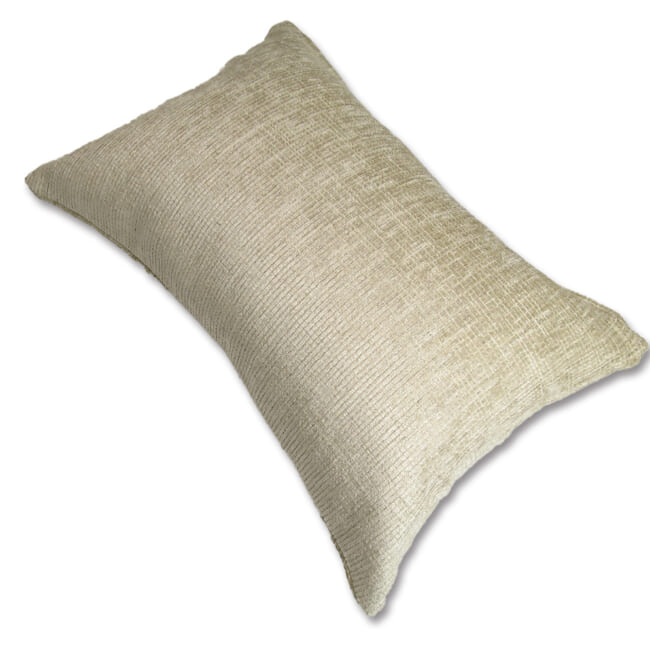 The ROUEN アルマーニカーザ ルーアン ジャカードベルベットクッション(シャンパン) 45×30cm 中材付