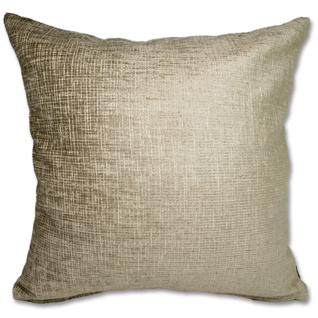 The ROUEN アルマーニカーザ ルーアン ジャカードベルベットクッションカバー(ヌードベージュ) 45×45cm