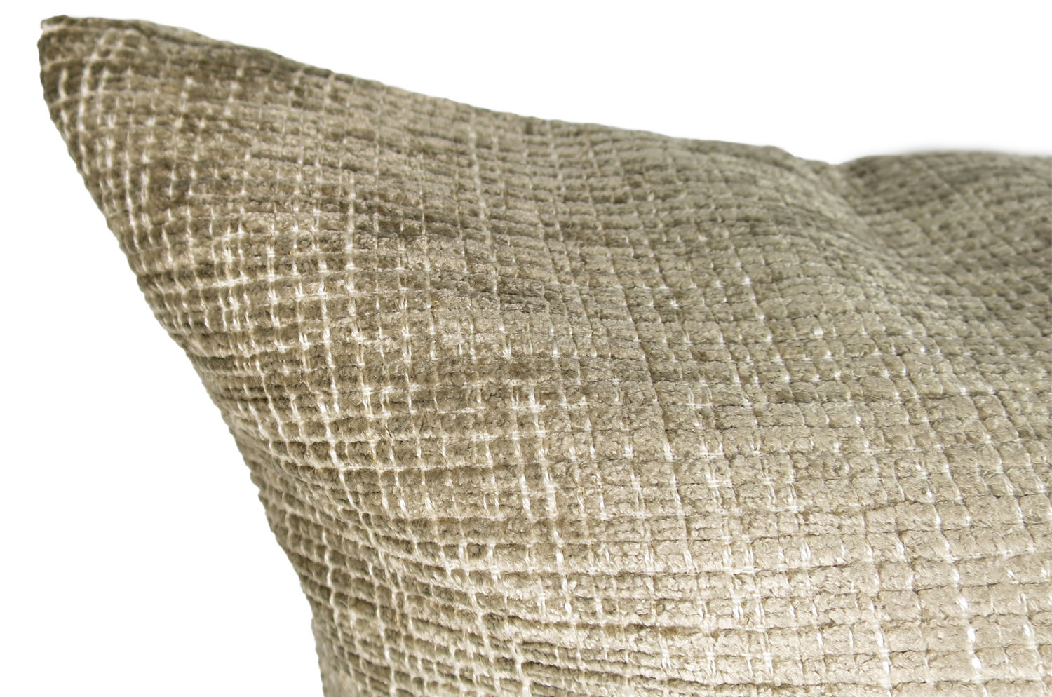 The ROUEN アルマーニカーザ ルーアン ジャカードベルベットクッションカバー(ヌードベージュ) 45×45cm