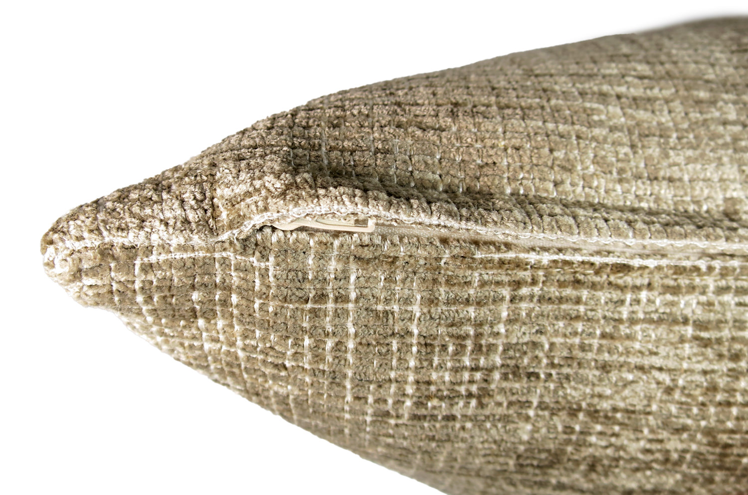 The ROUEN アルマーニカーザ ルーアン ジャカードベルベットクッションカバー(ヌードベージュ) 45×45cm