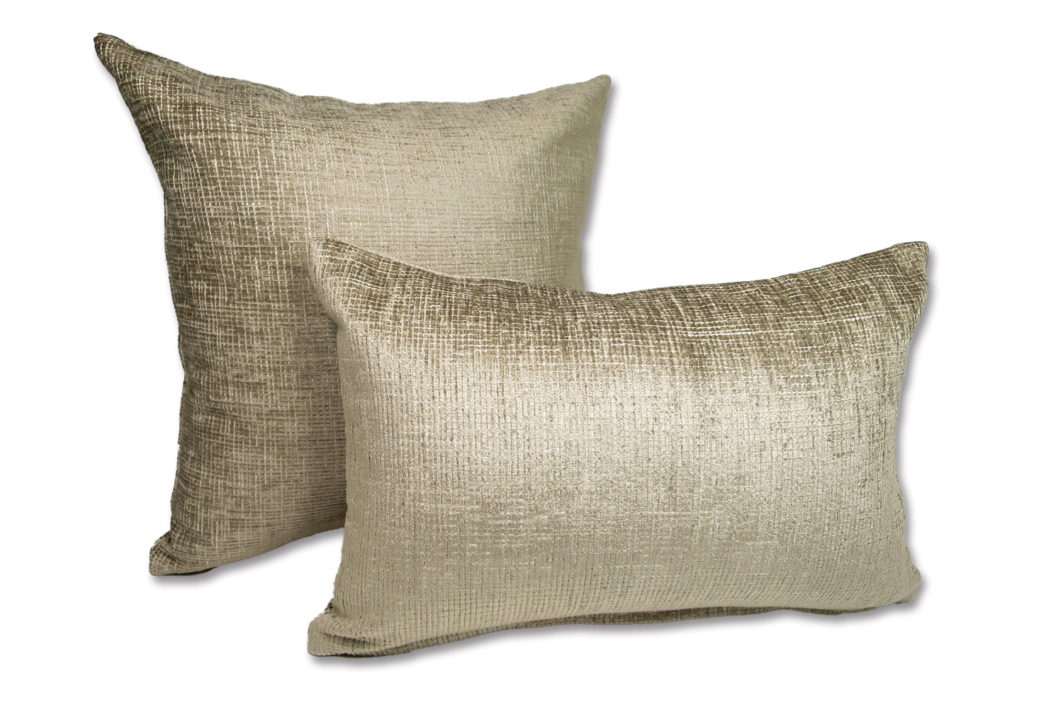 The ROUEN アルマーニカーザ ルーアン ジャカードベルベットクッションカバー(ヌードベージュ) 45×45cm