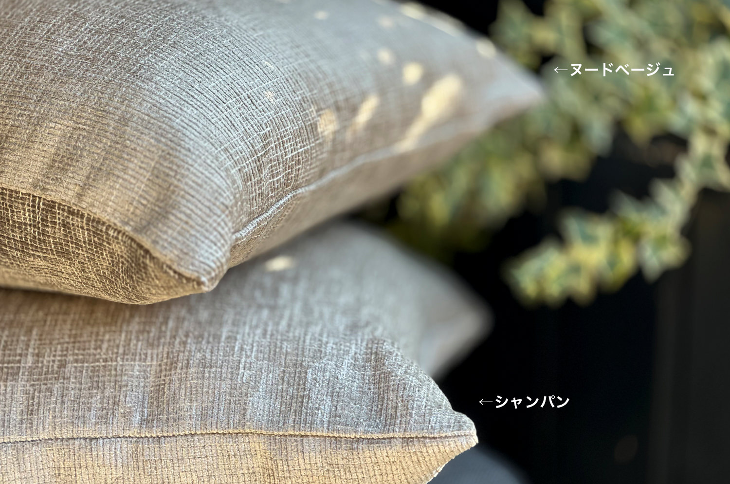 The ROUEN アルマーニカーザ ルーアン ジャカードベルベットクッションカバー45×45cm