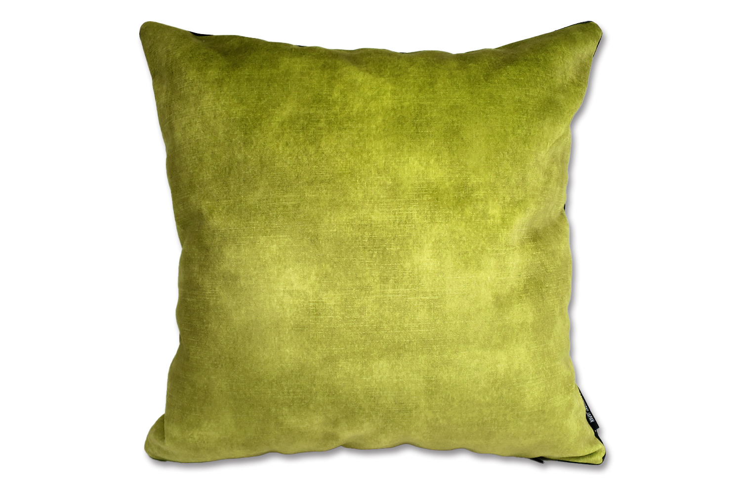 The CASAMANCE カサマンス ニット・ベルベット ツートンクッションカバー (セージ＆アイボリー) 45×45cm