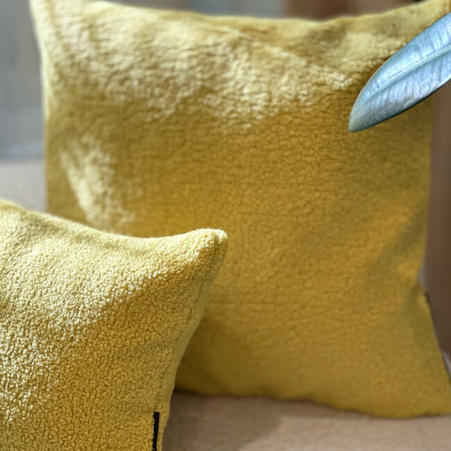 The Puff パフ クッションカバー (レモン）