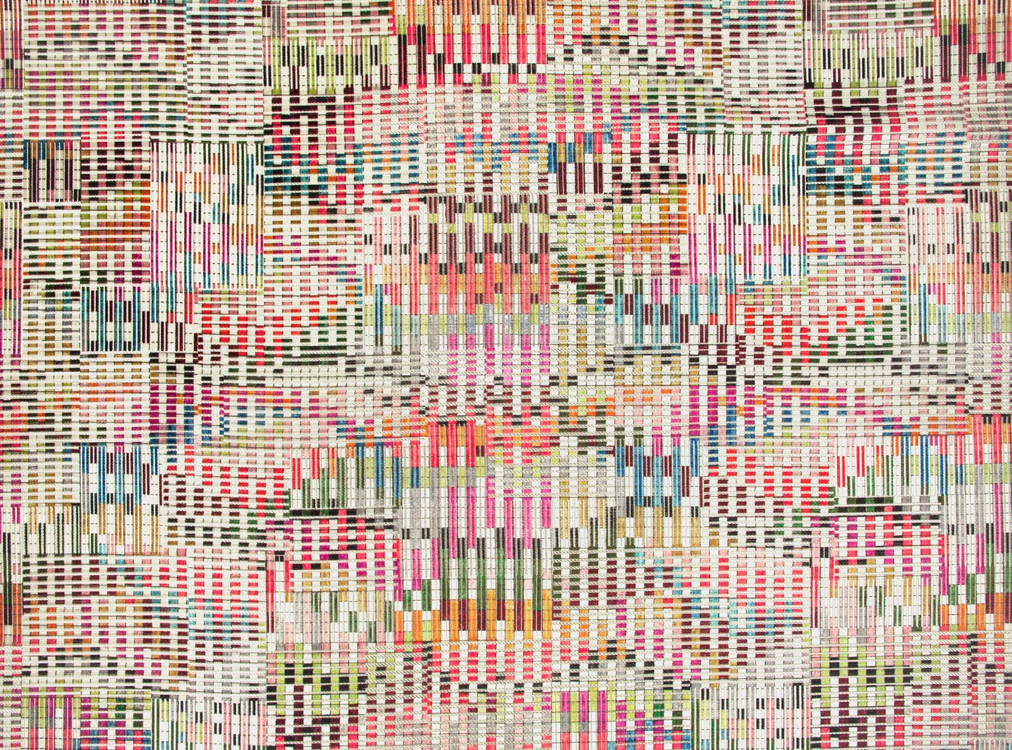 【海外取寄品】BLACK edition(ブラックエディション) Nyoka クッション(Multi) 60x40cm 中材付