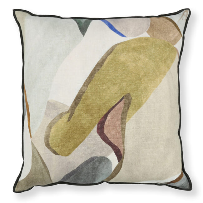 【海外取寄品】BLACK edition(ブラックエディション) Figura クッション(Verdure) 55x55cm 中材付