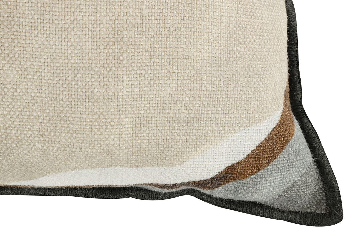 【海外取寄品】BLACK edition(ブラックエディション) Figura クッション(Verdure) 55x55cm 中材付