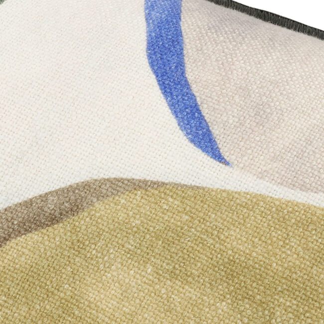 【海外取寄品】BLACK edition(ブラックエディション) Figura クッション(Verdure) 55x55cm 中材付