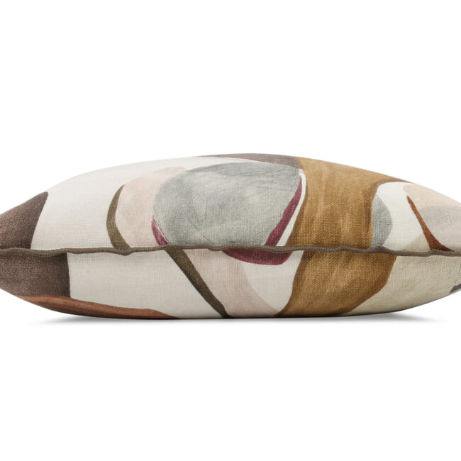 【海外取寄品】BLACK edition(ブラックエディション) Figura クッション(Mehndi) 55x55cm 中材付