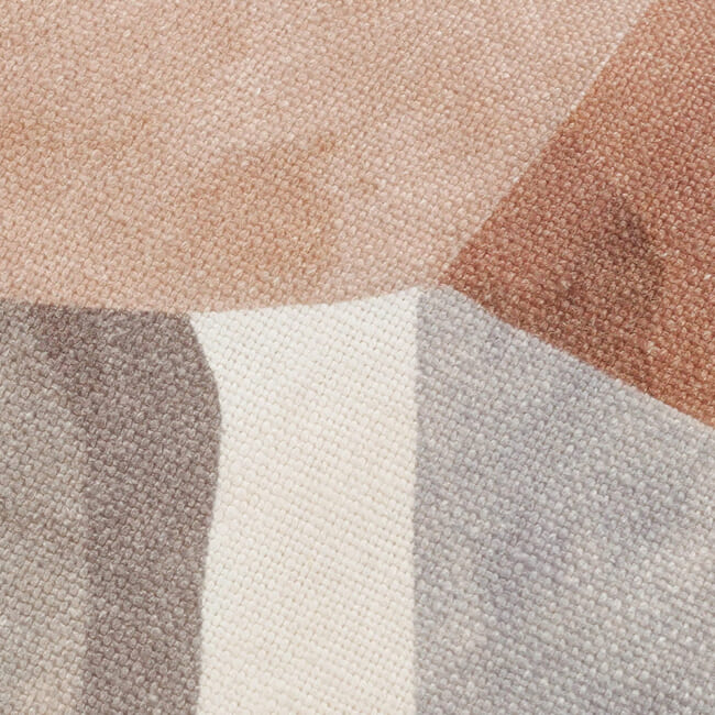 【海外取寄品】BLACK edition(ブラックエディション) Figura クッション(Mehndi) 55x55cm 中材付