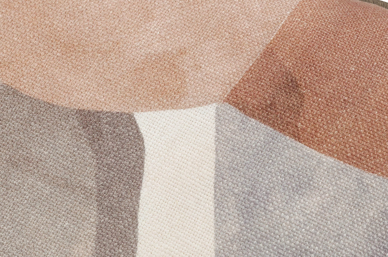 【海外取寄品】BLACK edition(ブラックエディション) Figura クッション(Mehndi) 55x55cm 中材付