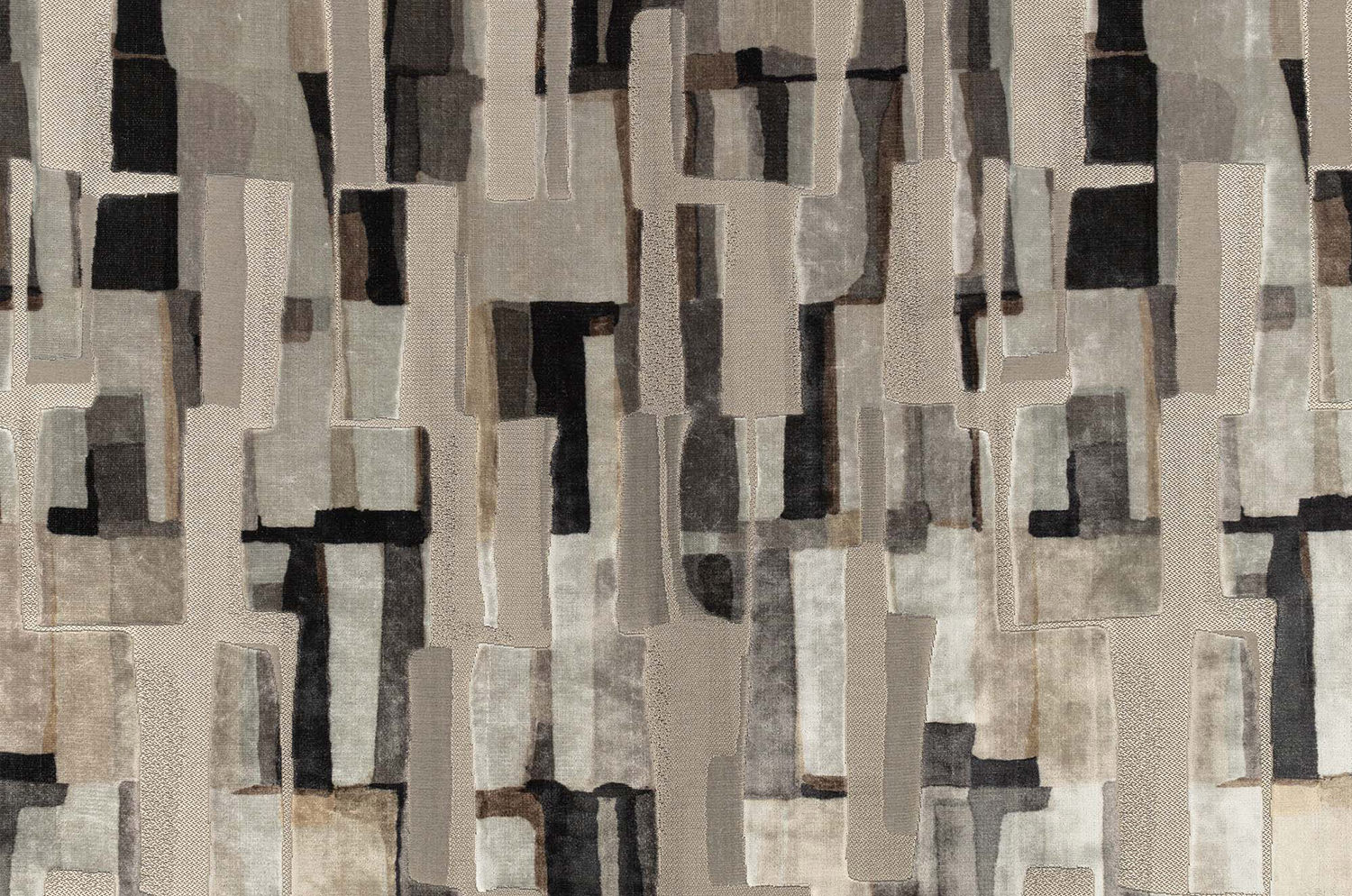 【海外取寄品】BLACK edition(ブラックエディション) Quadrata クッション(Mercury) 60x40cm 中材付