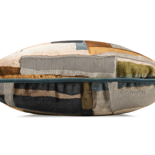 【海外取寄品】BLACK edition(ブラックエディション) Quadrata クッション(Sienna) 60x40cm 中材付