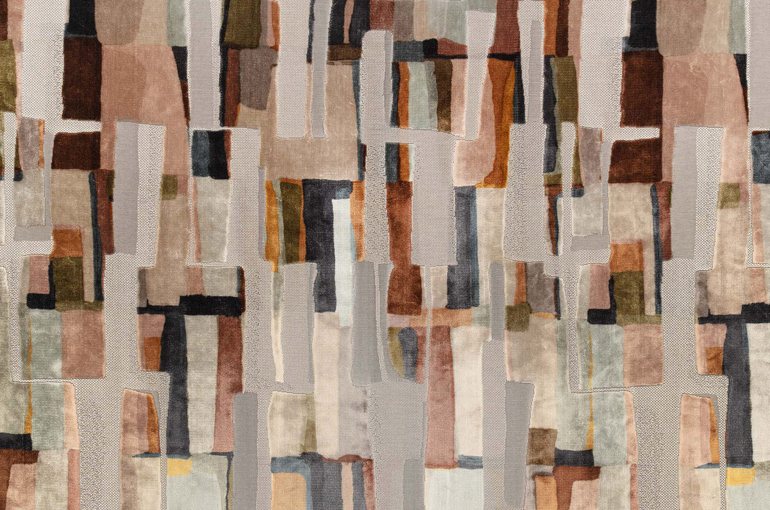 【海外取寄品】BLACK edition(ブラックエディション) Quadrata クッション(Sienna) 60x40cm 中材付