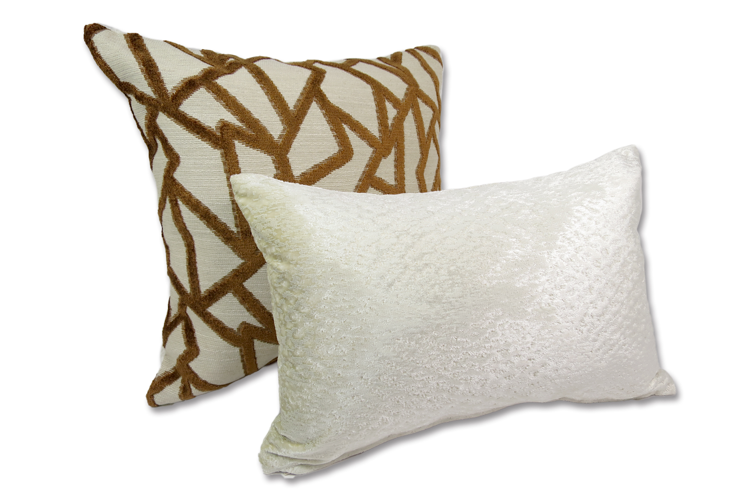 The BLUES ブルース フレンチジャガードベルベット×ブークレ クッションカバー 45×45cm