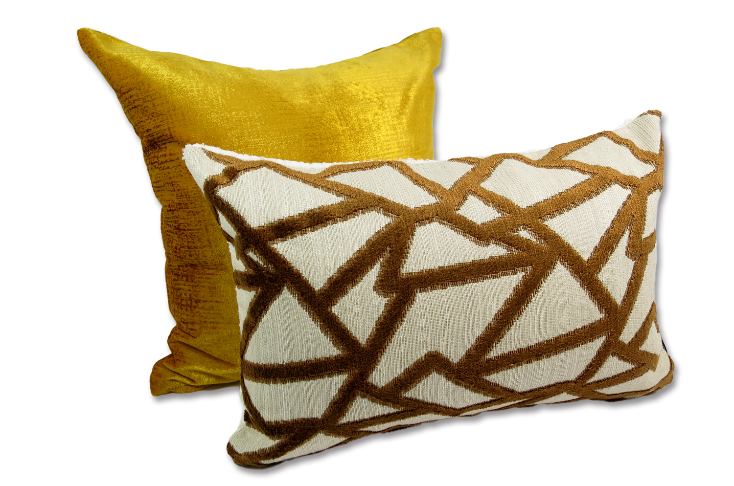 The BLUES ブルース フレンチジャガードベルベット×ブークレ クッション 45×30cm 中材付