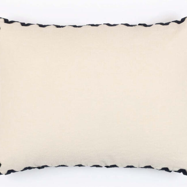 【海外取寄品】ELITIS(エリティス) Liberty クッション(Albâtre) 55x40cm 中材付