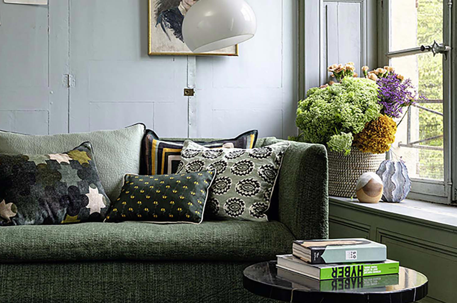 【海外取寄品】ELITIS(エリティス) Atelier クッション(Obsidian) 55x40cm 中材付