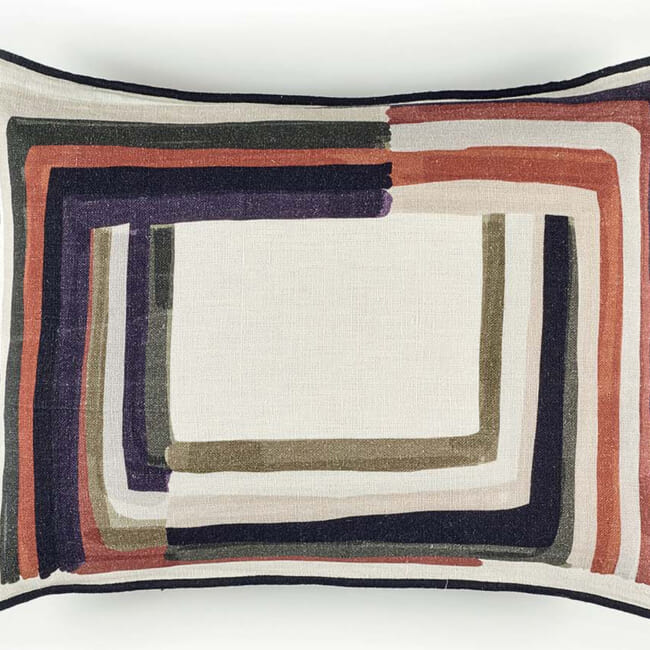 【海外取寄品】ELITIS(エリティス) Atelier クッション(Caramel) 55x40cm 中材付