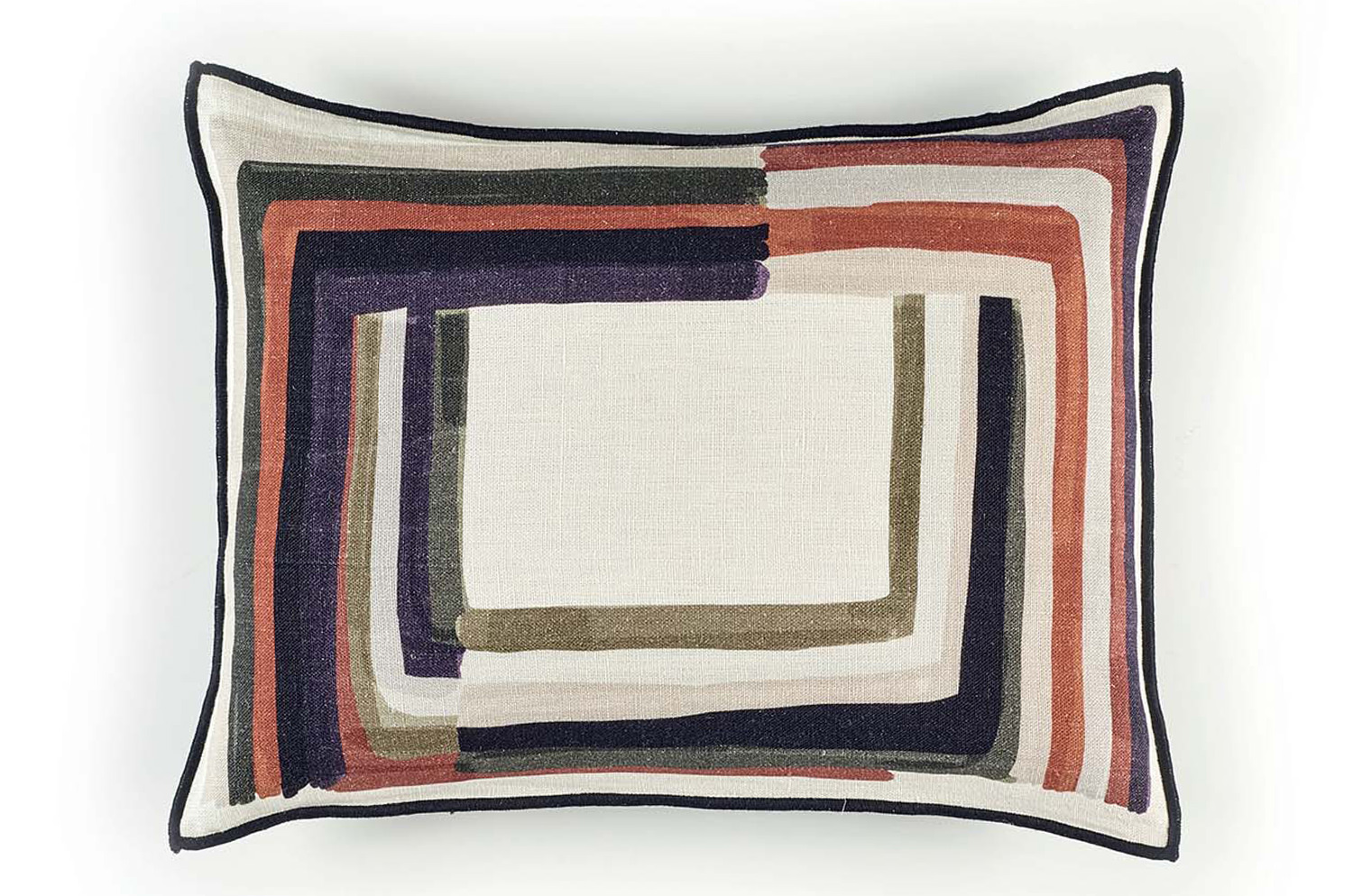 【海外取寄品】ELITIS(エリティス) Atelier クッション(Caramel) 55x40cm 中材付