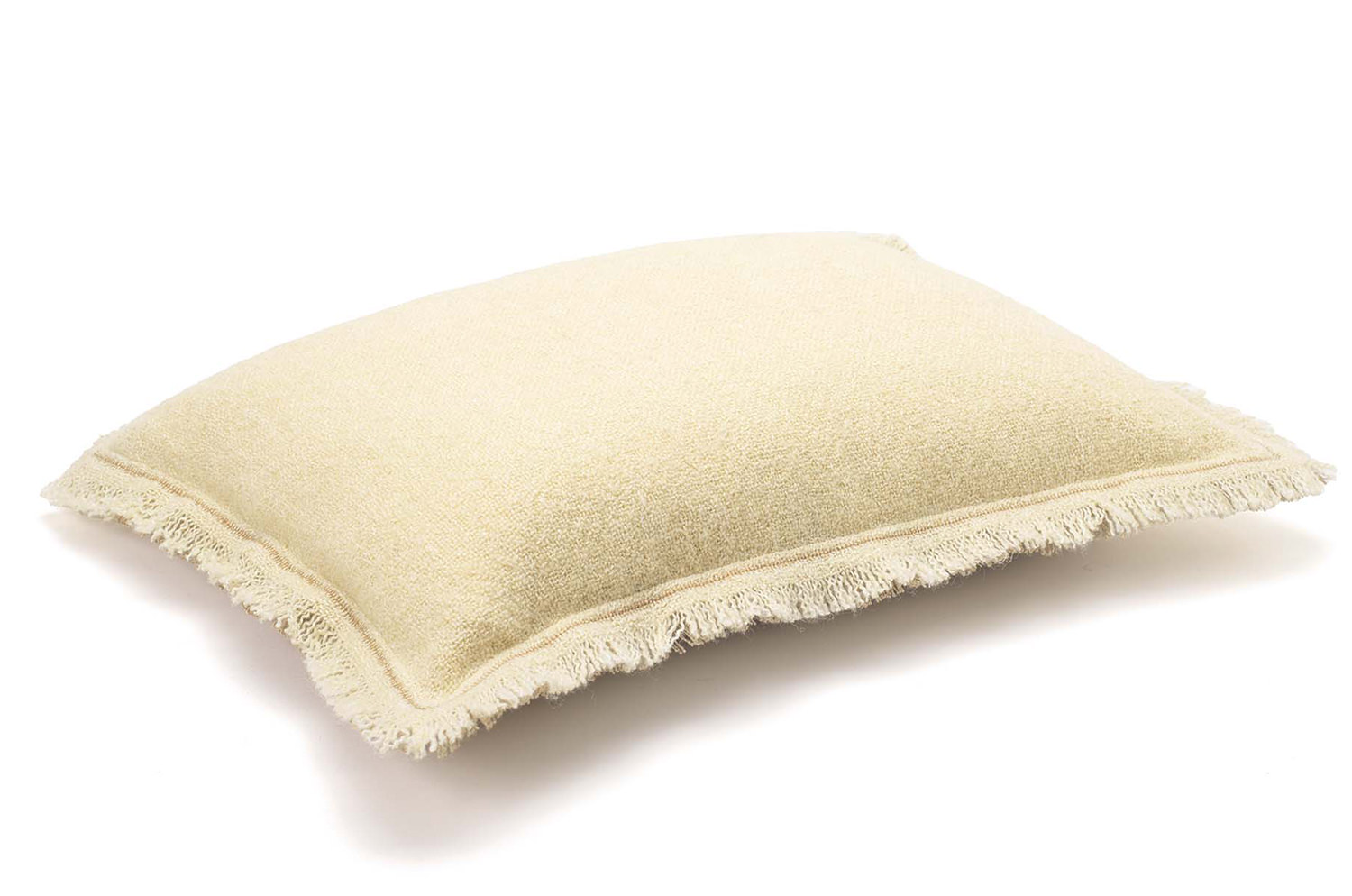 【海外取寄品】ELITIS(エリティス) Balzac クッション(Neige) 55x40cm 中材付