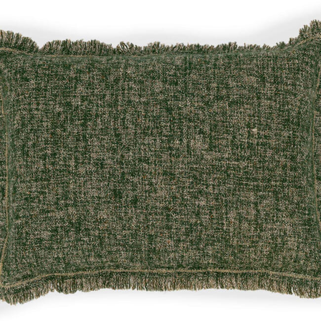 【海外取寄品】ELITIS(エリティス) Balzac クッション(Forêt) 55x40cm 中材付