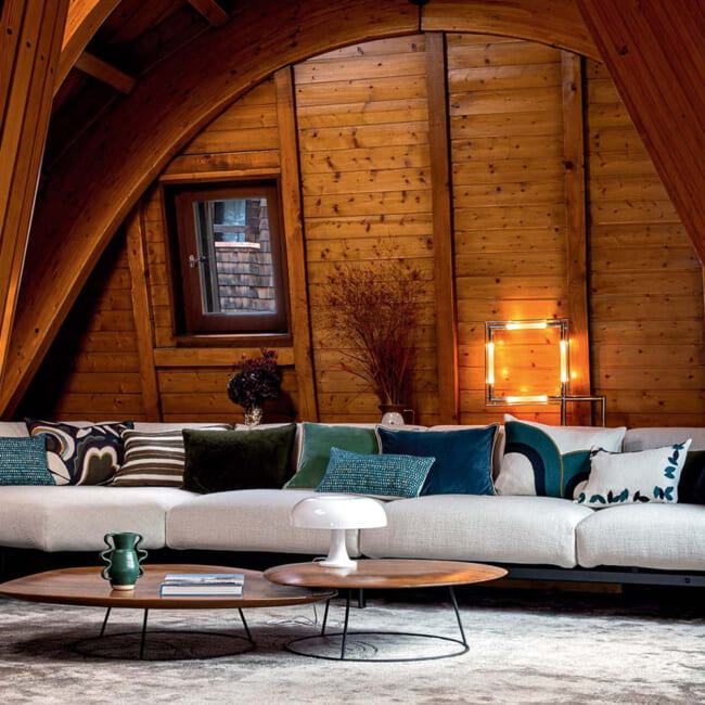 【海外取寄品】ELITIS(エリティス) Bridge クッション(Starblue) 55x40cm 中材付