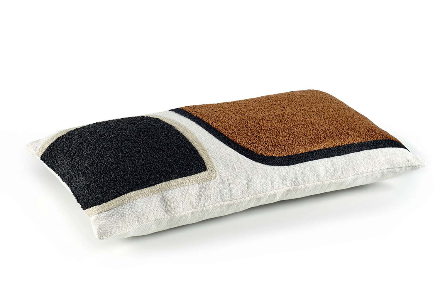 【海外取寄品】ELITIS(エリティス) Broceliande クッション(Tabac) 50x25cm 中材付