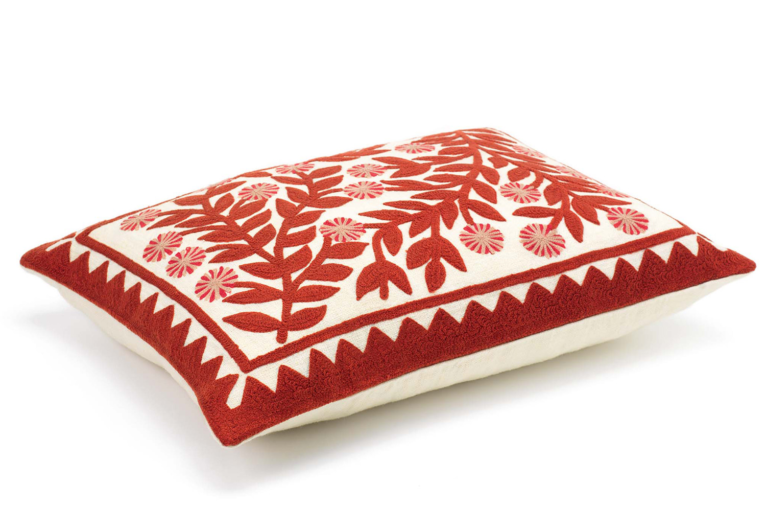 【海外取寄品】ELITIS(エリティス) Canopee クッション(Grenadine) 55x40cm 中材付