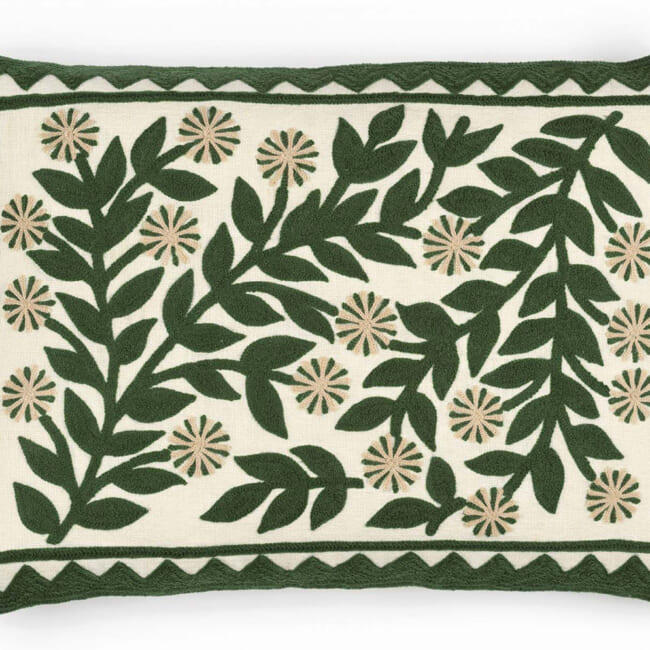 【海外取寄品】ELITIS(エリティス) Canopee クッション(Figuier) 55x40cm 中材付(copy)