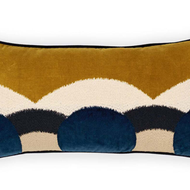 【海外取寄品】ELITIS(エリティス) Celestine クッション(Doré) 50x25cm 中材付