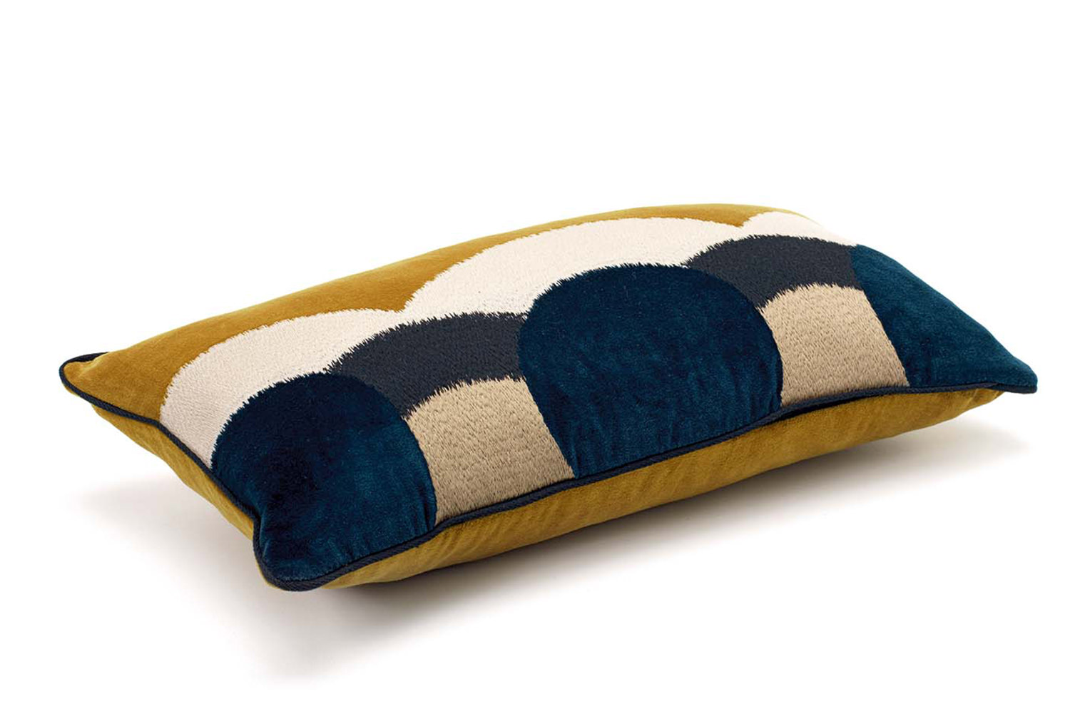 【海外取寄品】ELITIS(エリティス) Celestine クッション(Doré) 50x25cm 中材付